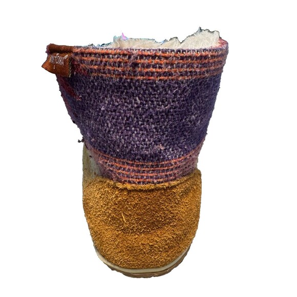 Minnetonka Womens LEFT Torrey Lined Slipper 40143 Size 10 Multicolor Excellent - Picture 3 of 6